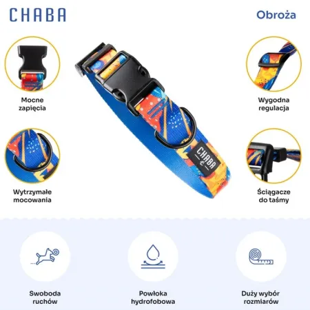 CHABA Obroża regulowana Story III XL Aussie-2037899