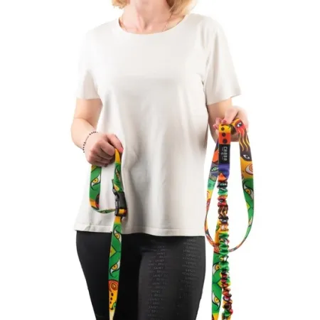 CHABA Smycz z amortyzatorem do biegania Story III M 25mm/280cm Jumbo-2038122