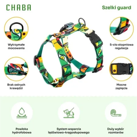 CHABA Szelki Guard Story III XL 3,0cm Jumbo-2038242