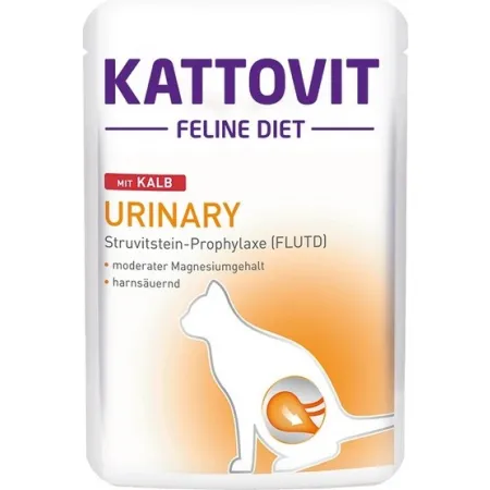 Kattovit Feline Diet Urinary cielęcina saszetka 85g-2038523