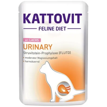 Kattovit Feline Diet Urinary łosoś saszetka 85g-2038534