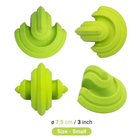 PetDreamHouse Zabawka gumowa Geo-Gem Rolly zielona-2038709