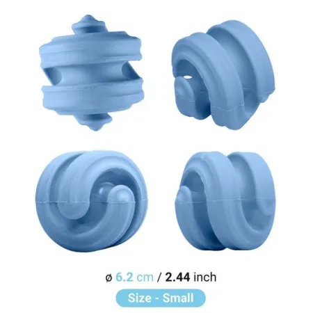 PetDreamHouse Zabawka gumowa Geo-Hex błękitna-2038723