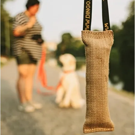 Dingo Zabawka dla psa - Szarpak z juty z uchwytem 40/6cm-2038788