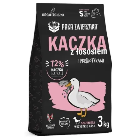 Paka Zwierzaka Seventh Heaven Puppy Kaczka z łososiem 3kg