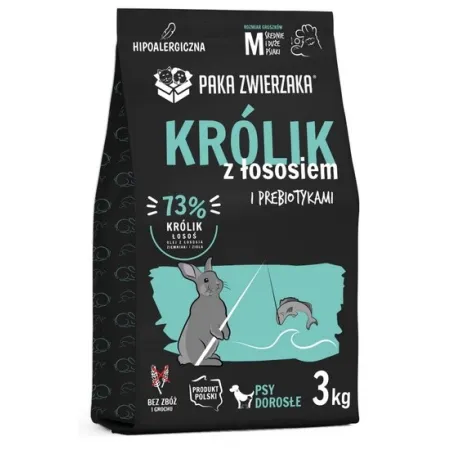 Paka Zwierzaka Seventh Heaven Królik z łososiem M 3kg