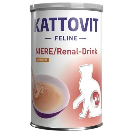 Kattovit Feline Drink Niere/Renal kurczak napój 135ml-2038859