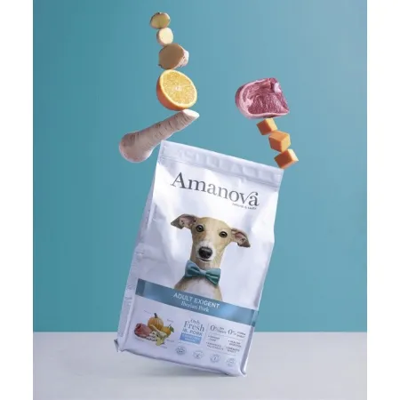Amanova Dog Adult Exigent Iberian Pork - wieprzowina 2kg-2038902
