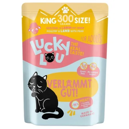 Lucky Lou Lifestage Adult Drób i jagnięcina saszetka 300g-2038956