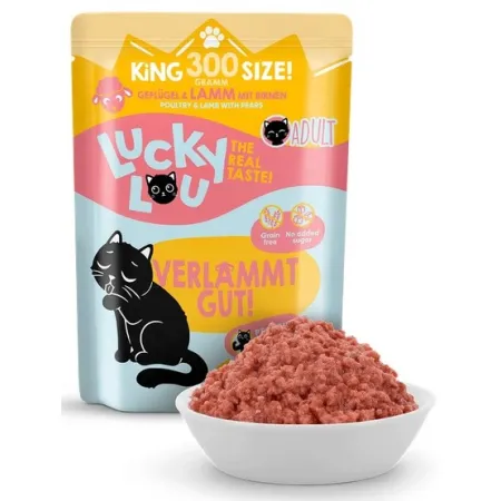 Lucky Lou Lifestage Adult Drób i jagnięcina saszetka 300g-2038958