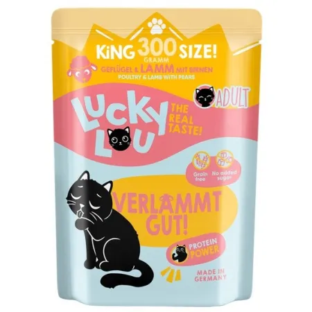 Lucky Lou Lifestage Adult Drób i jagnięcina saszetka 300g-2038959