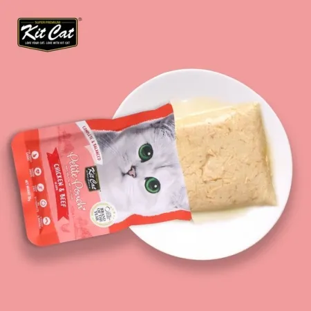 Kit Cat Petite Pouch Tuna Chicken & Beef saszetka 70g-2038979