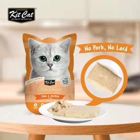 Kit Cat Petite Pouch Tuna & Salmon saszetka 70g-2038986