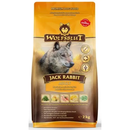 Wolfsblut Dog Jack Rabbit - królik, zając i bataty 2kg-2039007