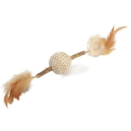 Camon Cat Toy Matatabi Kij z piłką jutową-2039535