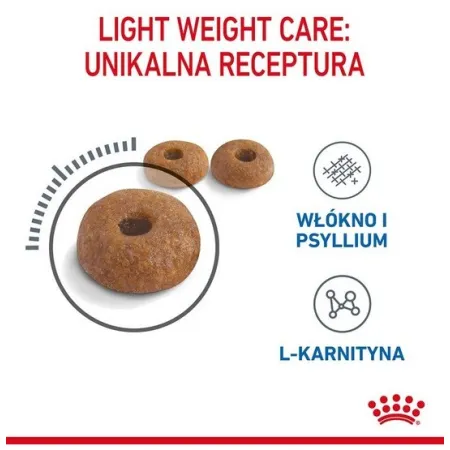 Royal Canin Light Weight Care karma sucha dla kotów dorosłych, utrzymanie prawidłowej masy ciała 3kg-2039722