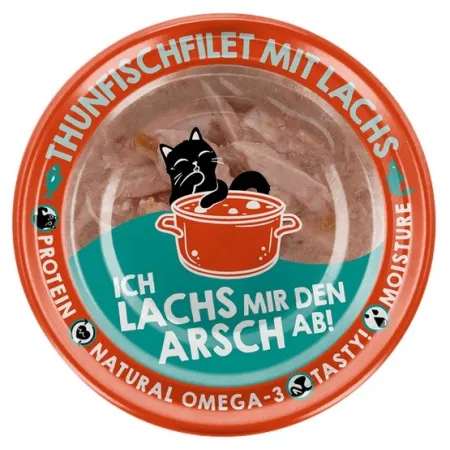 Lucky Lou Extrafood Tuńczyk & łosoś w bulionie puszka 70g-2039796