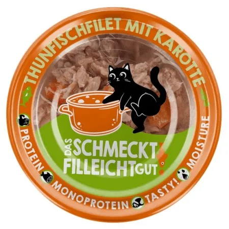 Lucky Lou Extrafood Tuńczyk i marchewka w bulionie puszka 70g-2039812