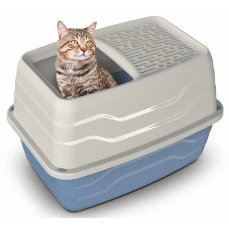 Yarro/Moderna Toaleta dla kota z wejściem od góry 56cm beżowa-2039869