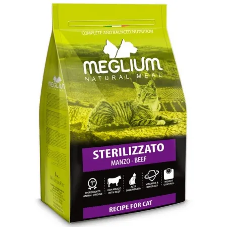 Meglium Cat Adult Neutered Beef 10kg-2039942