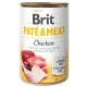 Brit Pate & Meat Dog Chicken puszka 800g-2031647