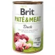 Brit Pate & Meat Dog Duck puszka 800g-2031649