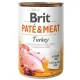 Brit Pate & Meat Dog Turkey puszka 800g-2031660
