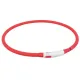 Trixie Opaska LED USB silikonowa XS-XL 70/1cm czerwona-2034203