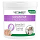 Vet's Best Czyściki do uszu napalcowe 50szt.