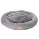 MIMIKO Pets Legowisko Shaggy okrągłe XXL 100cm szare