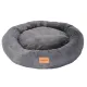 MIMIKO Pets Legowisko Shaggy okrągłe XL 75cm grafitowe