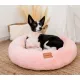 MIMIKO Pets Legowisko Shaggy okrągłe XL 75cm różowe-2037566