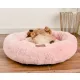 MIMIKO Pets Legowisko Shaggy okrągłe XL 75cm różowe-2037567