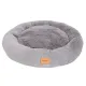 MIMIKO Pets Legowisko Shaggy okrągłe XL 75cm szare
