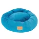 MIMIKO Pets Legowisko Shaggy okrągłe L 60cm turkusowe