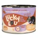 Lucky Lou Lifestage Adult Drób i łosoś puszka 200g