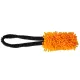 Dingo Zabawka dla psa - Szarpak Mop z rączką bungee pomarańczowy