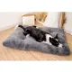 MIMIKO Pets Legowisko Shaggy prostokątne XXL 115x75cm grafitowe-2039097