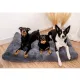 MIMIKO Pets Legowisko Shaggy prostokątne XXL 115x75cm grafitowe-2039098