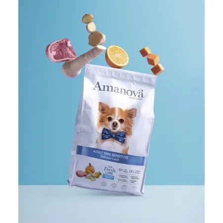 Amanova Dog Adult Mini Sensitive Delicious Lamb - jagnięcina 2kg-2040029