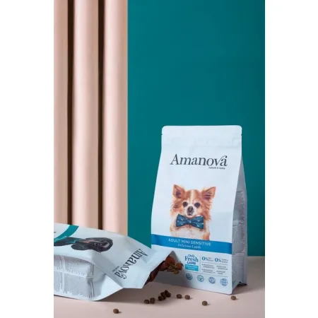 Amanova Dog Adult Mini Exigent Iberian Pork - wieprzowina 800g-2040099