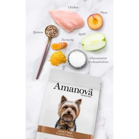 Amanova Dog Adult Mini Exquisite Chicken - kurczak 7kg-2040102
