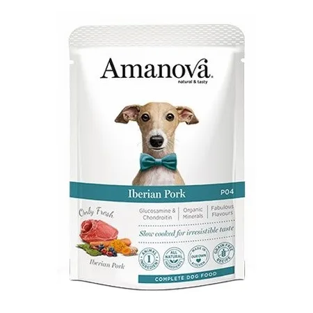 Amanova Dog Adult Iberian Pork - wieprzowina saszetka 300g [P04]
