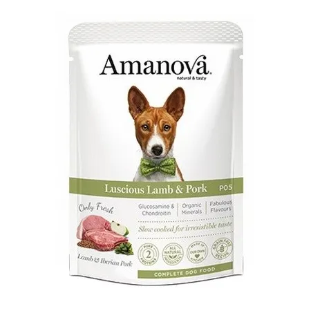 Amanova Dog Adult Luscious Lamb & Pork - jagnięcina i wieprzowina saszetka 300g [P05]