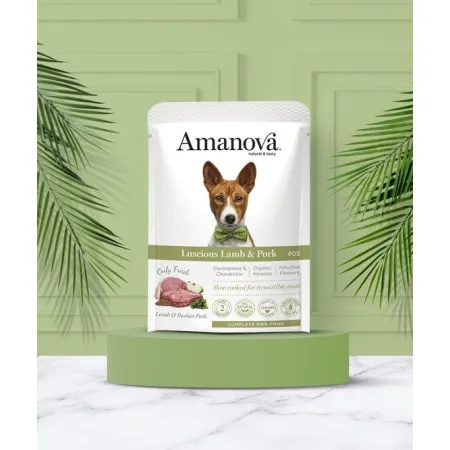 Amanova Dog Adult Luscious Lamb & Pork - jagnięcina i wieprzowina saszetka 300g [P05]-2040145
