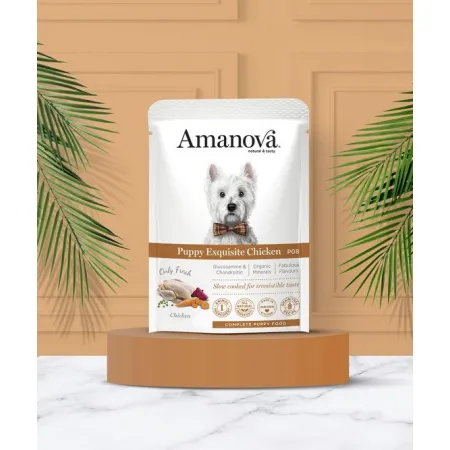 Amanova Dog Puppy Exquisite Chicken - kurczak saszetka 300g [P08]-2040194