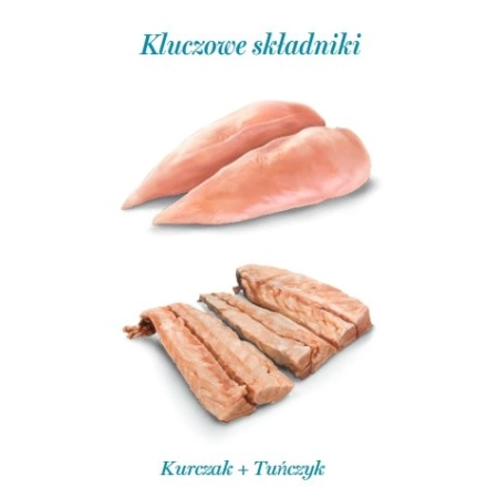 Amanova Cat Chicken & Tuna - kurczak i tuńczyk w bulionie puszka 70g [05]-2040210
