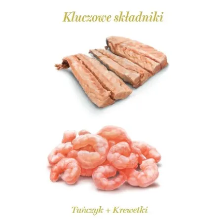 Amanova Cat Tuna & Shrimps - tuńczyk i krewetki w bulionie puszka 70g [12]-2040227