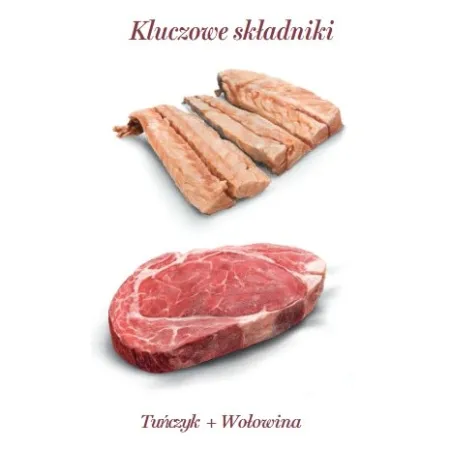Amanova Cat Tuna & Beef - tuńczyk i wołowina w bulionie puszka 70g [16]-2040232