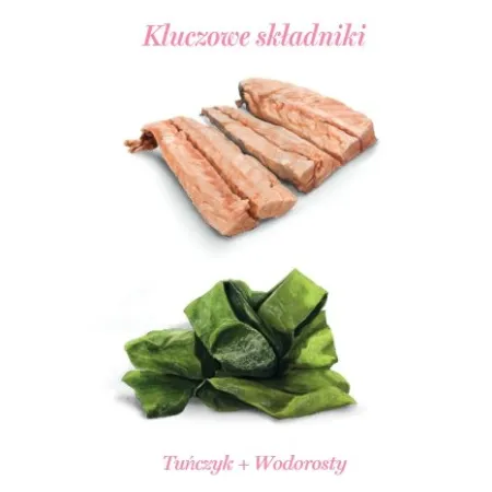 Amanova Cat Tuna & Seaweed - tuńczyk i wodorosty w galaretce puszka 70g [13]-2040252